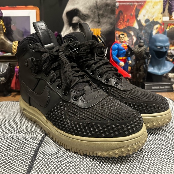 Nike Lunar Force 1 Duckboot "Black Neutral Olive" - Size 8.5 - Hike Ready - Picture 2 of 10